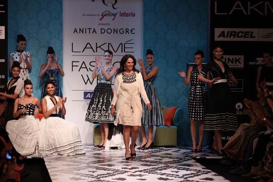 Anita Dongre at Lakme India Fashion Week