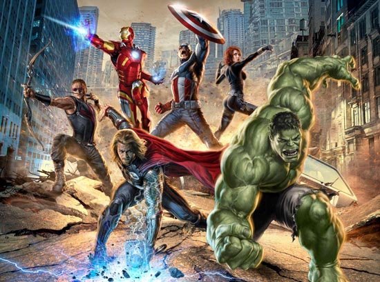 The Avengers Art Poster