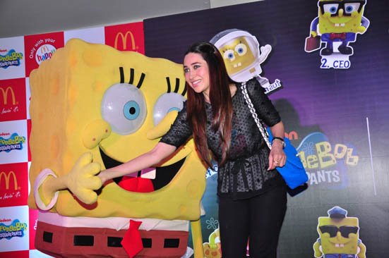 Karisma Kapoor at SpongeBob Square Pants Happy Meal