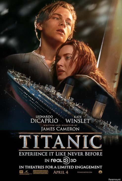 Titanic in 3D, Leonardo DiCaprio