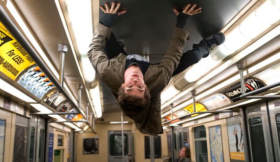 Upside Down In The Subway