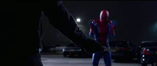 The Amazing Spider Man Movie Scene